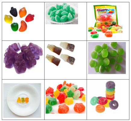 สายการผลิต Gummy Bear สำหรับการทำ Gummy ผู้ผลิต
