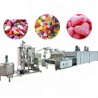 บรรทัดฝากอัตโนมัติของเยลลี่ Gummy Candy ผู้ผลิต
