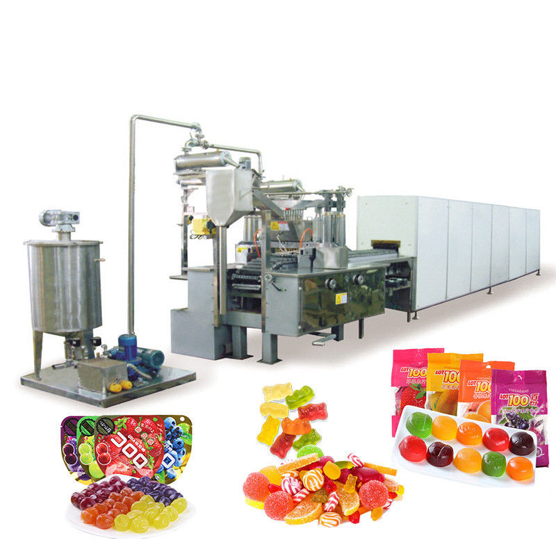 เชิงพาณิชย์ Gummy Candy กำลังการผลิตขนาดเล็กเครื่อง ผู้ผลิต